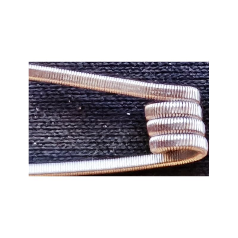 Resistencia flat clapton SS316L
